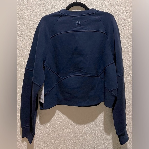 NEW Lululemon Scuba Oversized Pullover Crewneck Sweater Long Sleeves Size M/L - Picture 7 of 7